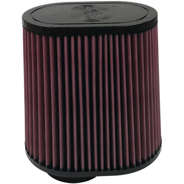 S&B Filters - S&B Air Filter For Intake Kits 75-5028 Oiled Cotton Cleanable Red - KF-1042