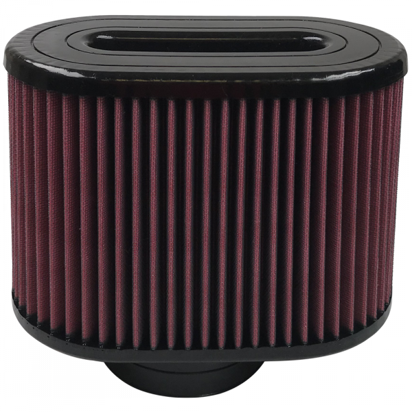 S&B Filters - S&B Air Filter For Intake Kits 75-5016,75-5023 Oiled Cotton Cleanable Red - KF-1049
