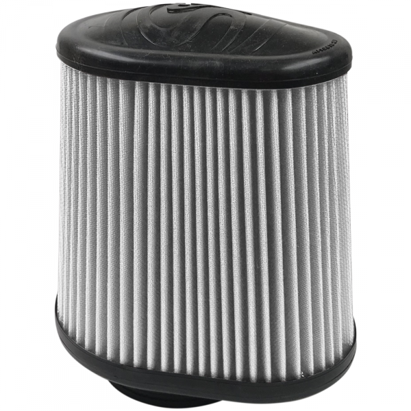 S&B Filters - S&B Air Filter For Intake Kits 75-5104,75-5053 Dry Extendable White - KF-1050D