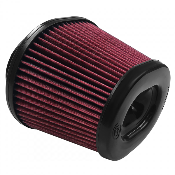 S&B Filters - S&B Air Filter For Intake Kits 75-5105,75-5054 Oiled Cotton Cleanable Red - KF-1051