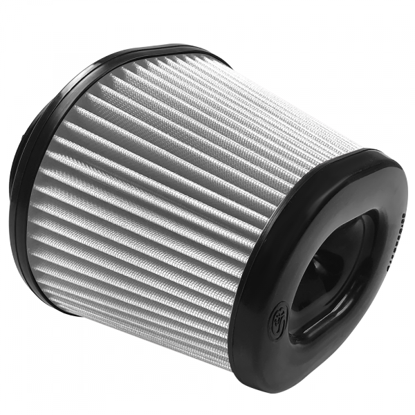 S&B Filters - S&B Air Filter For Intake Kits 75-5105,75-5054 Dry Extendable White - KF-1051D