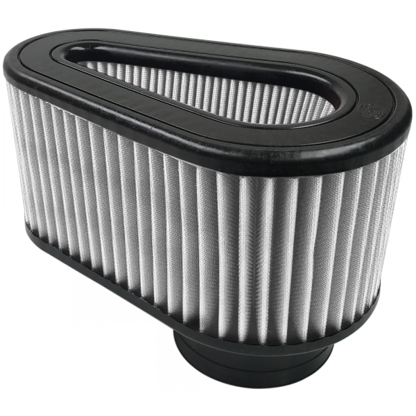 S&B Filters - S&B Air Filter For Intake Kits 75-5032 Dry Extendable White - KF-1054D