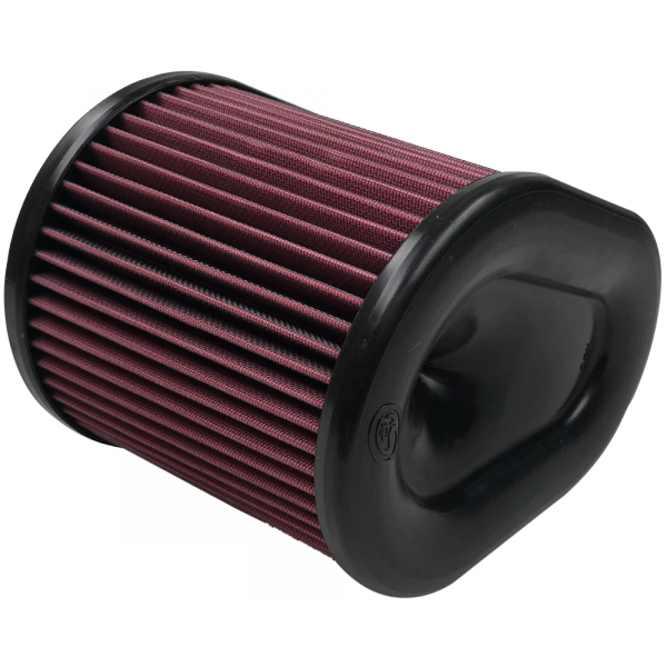 S&B Filters - S&B Air Filter For Intake Kits 75-5074 Oiled Cotton Cleanable Red - KF-1061