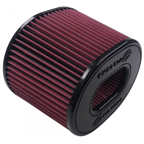 S&B Filters - S&B Air Filter For Intake Kits 75-5021 Oiled Cotton Cleanable Red - KF-1068