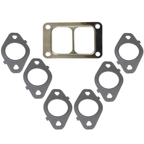 BD Diesel - BD Diesel Gasket Set, Exhaust Manifold T6 Mount - Dodge 1998.5-2018 5.9L/6.7L 1045986-T6