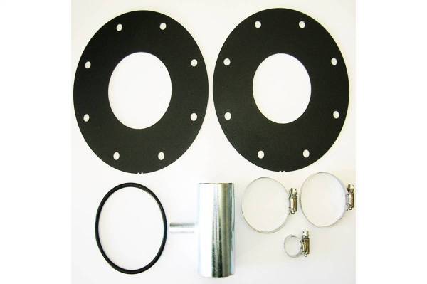 Titan Fuel Tanks - Titan Fuel Tanks LB7 KIT for Spare Tire Auxiliary Fuel System 0101310