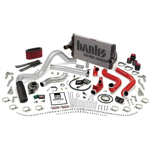 Banks Power - Banks Power PowerPack Bundle Complete Power System W/OttoMind Engine Calibration Module Black Tip 95.5-97 Ford 7.3L Automatic Transmission 48561-B