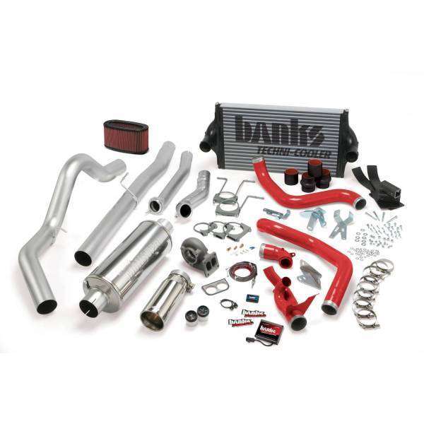 Banks Power - Banks Power PowerPack Bundle Complete Power System W/OttoMind Engine Calibration Module Chrome Tail Pipe 94-97 Ford 7.3L CCLB Automatic Transmission 46356