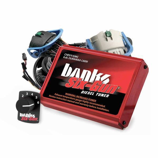 Banks Power - Banks Power Six-Gun Diesel Tuner W/Switch 07-10 Chevy 6.6L LMM 63887