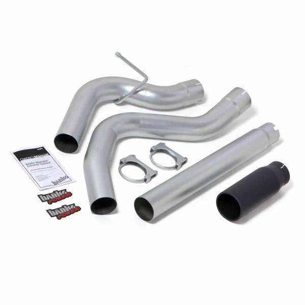 Banks Power - Banks Power Monster Exhaust System Single Exit Black Tip 14-19 Ram 1500 3.0L EcoDiesel 48601-B