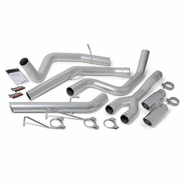 Banks Power - Banks Power Monster Exhaust System DualRear Exit Chrome Round Tips 14-19 Ram 1500 3.0L EcoDiesel 48602