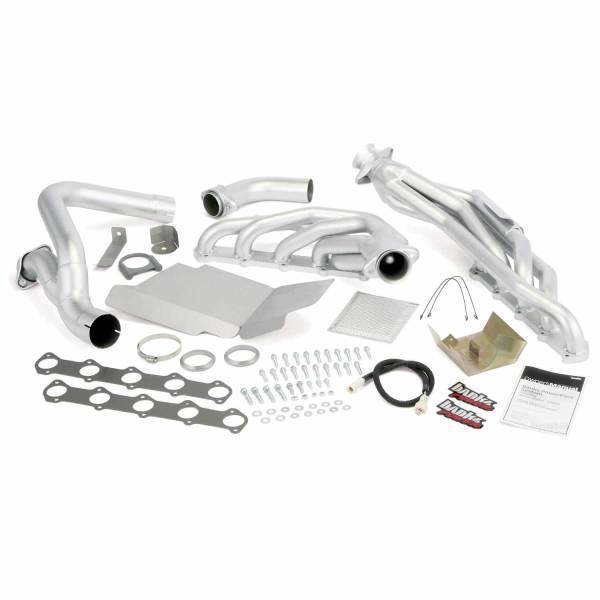 Banks Power - Banks Power Torque Tube Exhaust Header System Ford 6.8L Truck/Excursion No EGR Late Catalytic Converter 49138