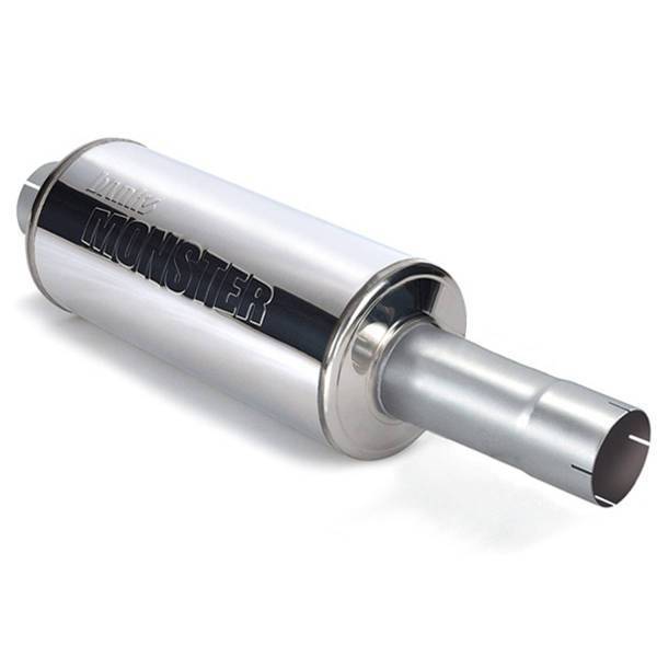 Banks Power - Banks Power Stainless Steel Exhaust Muffler 4 Inch Inlet and Outlet Various Applications 53801