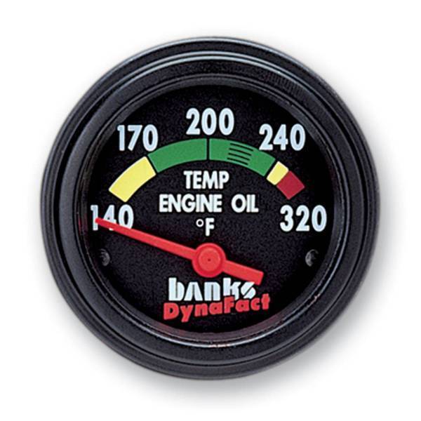 Banks Power - Banks Power Temp Gauge Kit Engine Oil Dodge 5.9L 64130