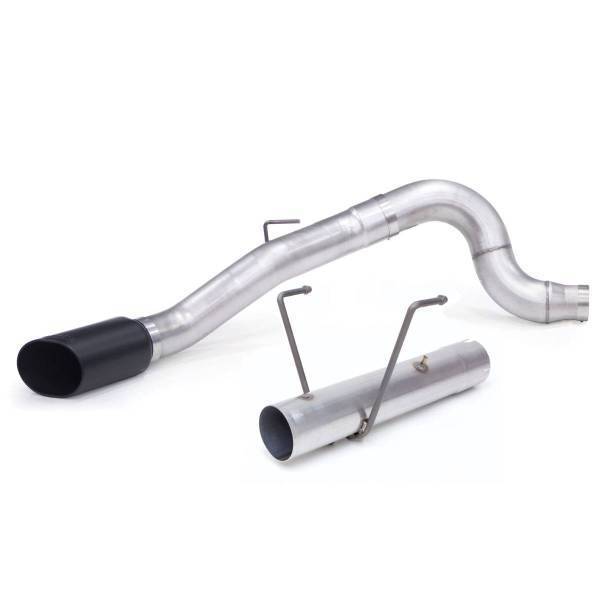 Banks Power - Banks Power Monster Exhaust 5.0 inch Single S/S Black Tip 13-19 Ram 6.7L CCLB 49797-B