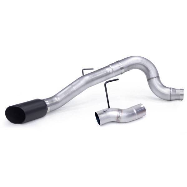 Banks Power - Banks Power Monster Exhaust System 5-inch Single Exit Cerakote Black Tip for 13-18 Ram 2500/3500 6.7L Cummins Mega-Cab SB 49778-B