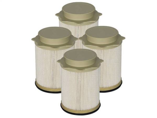 aFe - aFe ProGuard D2 Fuel Filter (4 Pack) 10-16 Dodge RAM Diesel Trucks 6.7L (td) - 44-FF016-MB