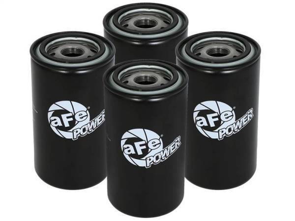 aFe - aFe ProGuard D2 Fluid Filters Oil F/F OIL 89-16 Dodge Diesel Trucks L6-5.9L/6.7L (td) (4 Pack) - 44-LF002-MB