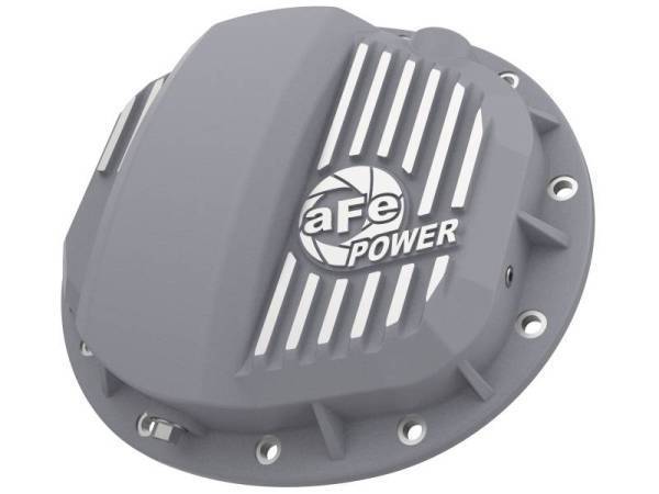 aFe - aFe Pro Series GMCH 9.5 Rear Diff Cover Raw w/ Machined Fins 19-20 GM Silverado/Sierra 1500 - 46-71140A