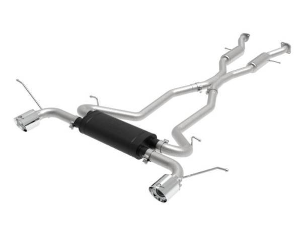 aFe - aFe Vulcan Series 2.5in 304SS Cat-Back Exhaust 11-19 Jeep Grand Cherokee (WK2) 5.7L w/ Polished Tips - 49-38085-P