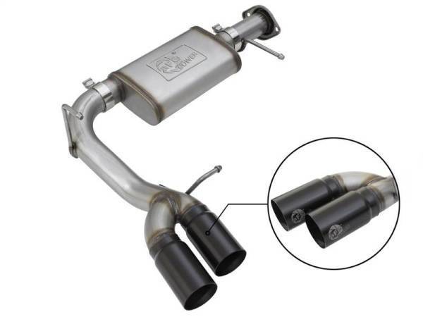 aFe - aFe MACH Force-Xp 3in 409 SS Cat-Back Exhaust w/ Black Tips 17-18 GM Colorado/Canyon V6-3.6L - 49-44096-B