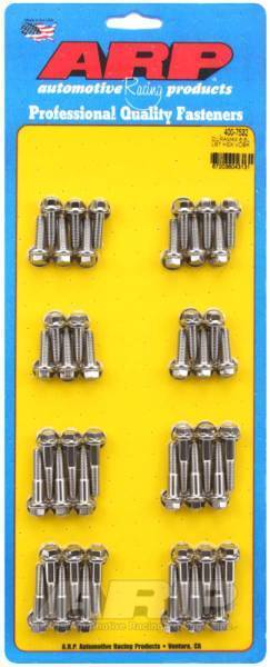 ARP - ARP Duramax 6.6L Lb7 Hex Valve Cover Bolt Kit - Polished Stainless Steel - 400-7532