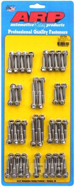 ARP - ARP Duramax 6.6L LBZ/LLY/LML/LMM Hex Valve Cover Bolt Kit - Polished Stainless Steel - 400-7534