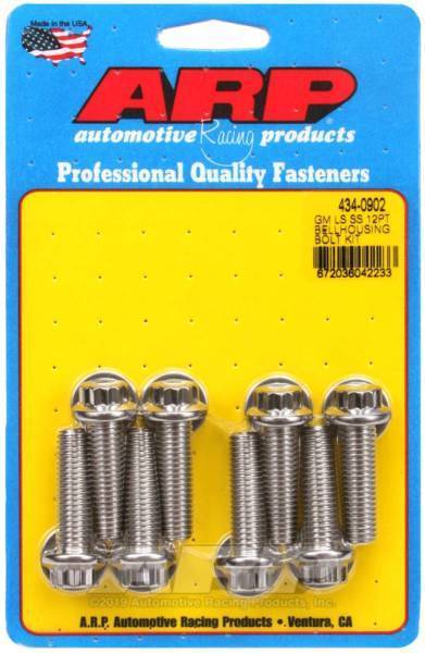 ARP - ARP GM LS 12pt Bellhousing Bolt Kit - 434-0902