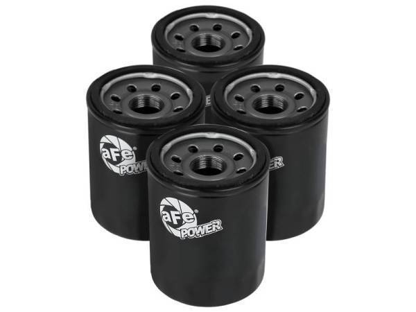 aFe - aFe ProGuard HD Oil Filter; 19-20 GM Silverado 1500; L4 2.7L - 4 Pack - 44-LF047-MB