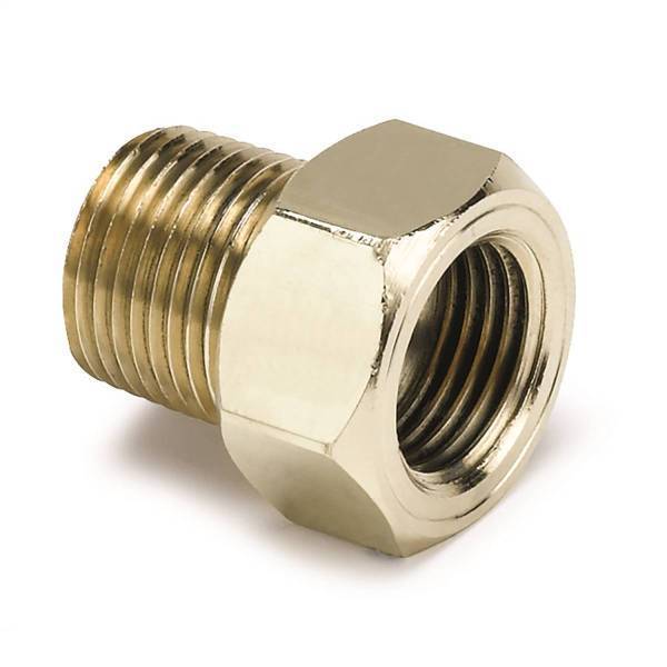 Autometer - AutoMeter FITTING ADAPTER 3/8in. NPT MALE BRASS FOR MECH. TEMP. GAUGE - 2263