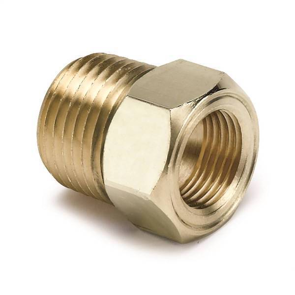 Autometer - AutoMeter FITTING ADAPTER 1/2in. NPT MALE BRASS FOR MECH.TEMP. GAUGE - 2264