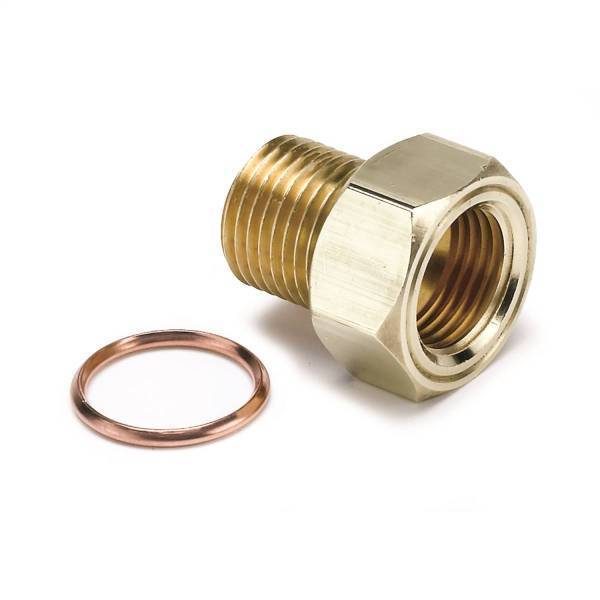 Autometer - AutoMeter FITTING ADAPTER M16X1.5 MALE BRASS FOR MECH. TEMP. GAUGE - 2275
