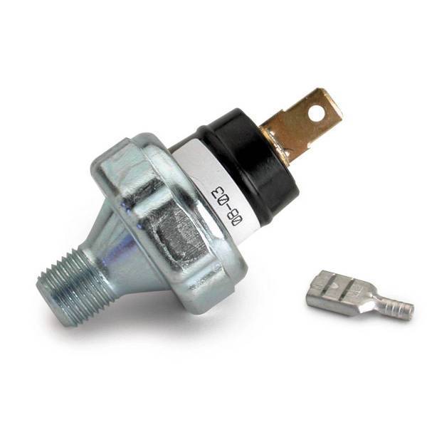 Autometer - AutoMeter PRESSURE SWITCH 18PSI 1/8in. NPTF MALE FOR PRO-LITE WARNING LIGHT - 3241