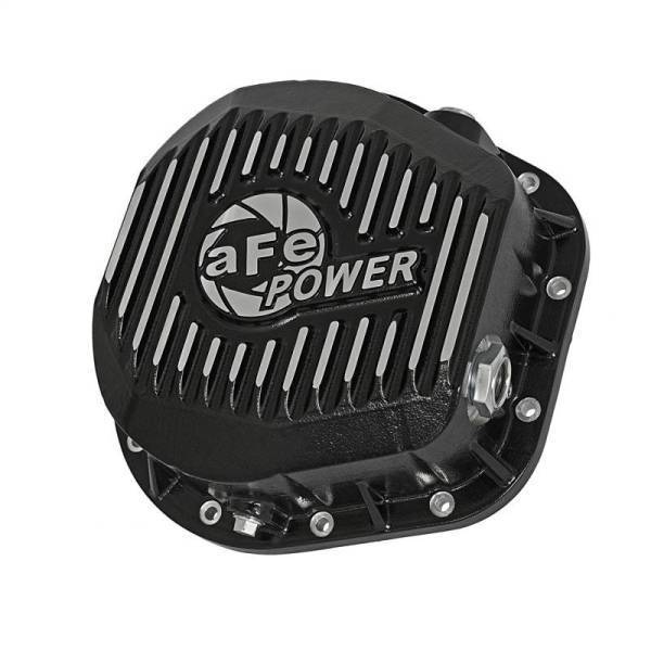 aFe - aFe Power Cover Diff Rear Machined COV Diff R Ford Diesel Trucks 86-11 V8-6.4/6.7L (td) Machined - 46-70022
