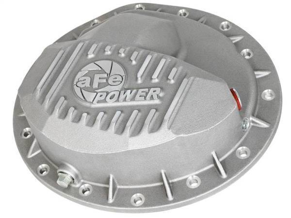 aFe - afe Front Differential Cover (Raw; Street Series); Dodge Diesel Trucks 03-12 L6-5.9/6.7L (td) - 46-70040