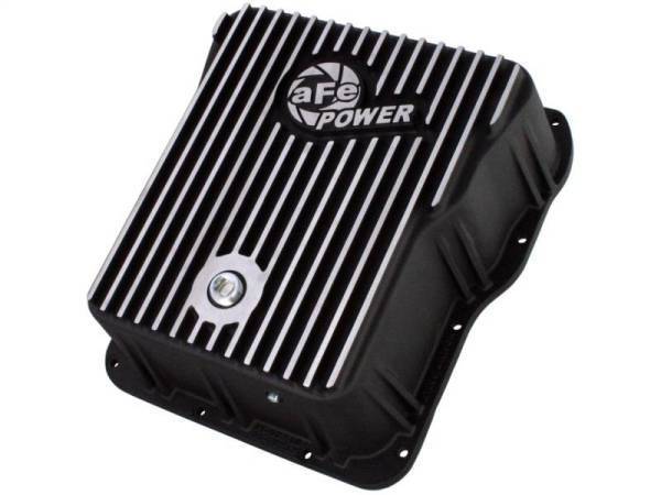 aFe - aFe Power Cover Trans Pan Machined Trans Pan GM Diesel Trucks 01-12 V8-6.6L Machined - 46-70072