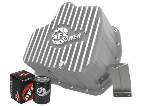 aFe - aFe Street Series Deep Engine Oil Pan 11-16 GM Duramax V8-6.6L (td) - 46-70340