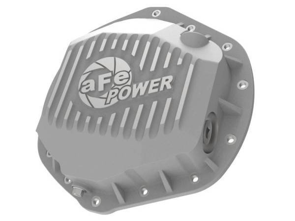 aFe - aFe Power Pro Series Rear Differential Cover Raw w/ Machined Fins 14-18 Dodge Ram 2500/3500 - 46-70390