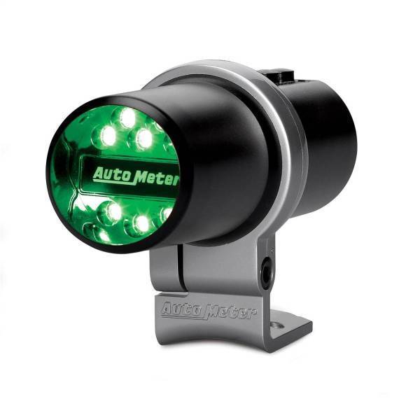 Autometer - AutoMeter INDICATOR LIGHT PIT ROAD SPEED PEDESTAL BLACK PROGRAMMABLE - 5336