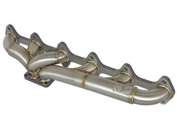 aFe - aFe Twisted Steel Header w/ Turbo Manifold 03-07 Dodge Diesel L6-5.9L - 48-32017