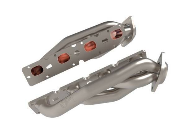 aFe - aFe Twisted Steel 11-21 Jeep Grand Cherokee (WK2) 5.7L V8 Headers - Titanium (Ceramic Coated) - 48-38029-T