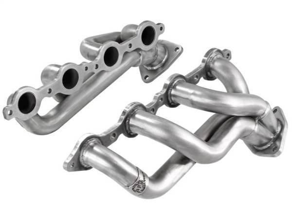 aFe - aFe Power Twisted Steel Headers 409 Stainless Steel 02-13 GM Silverado/Sierra 1500 V8 GMT800/GMT900 - 48-44001