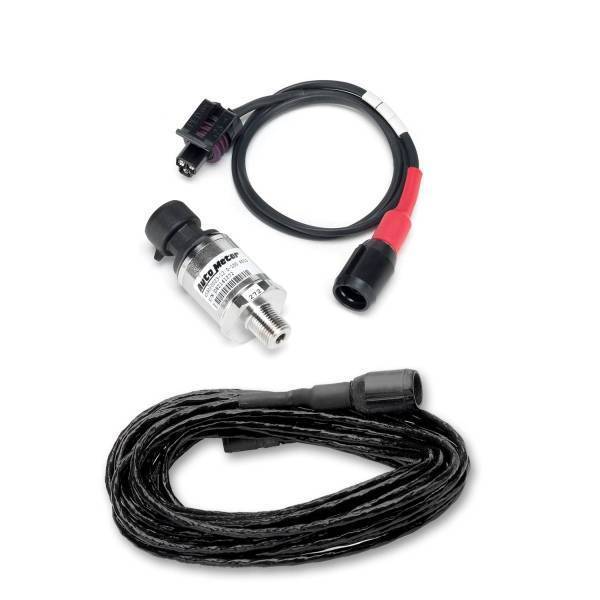 Autometer - AutoMeter SENSOR KIT PRESSURE 15PSI 8FT. HARNESS FOR ULTIMATE DL - 9134