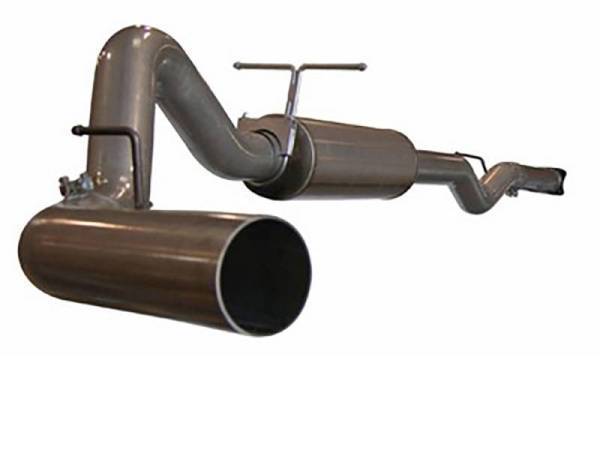 aFe - aFe LARGE Bore HD Exhausts Cat-Back SS-409 EXH CB GM Diesel Trucks 01-05 V8-6.6L (td) LB7/LLY - 49-14001