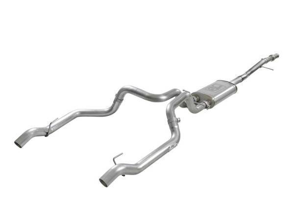 aFe - aFe Vulcan Series 3in 304SS Exhaust Cat-Back w/ OE Tips 2019 GM Silverado / Sierra 1500 V8-5.3L - 49-34103