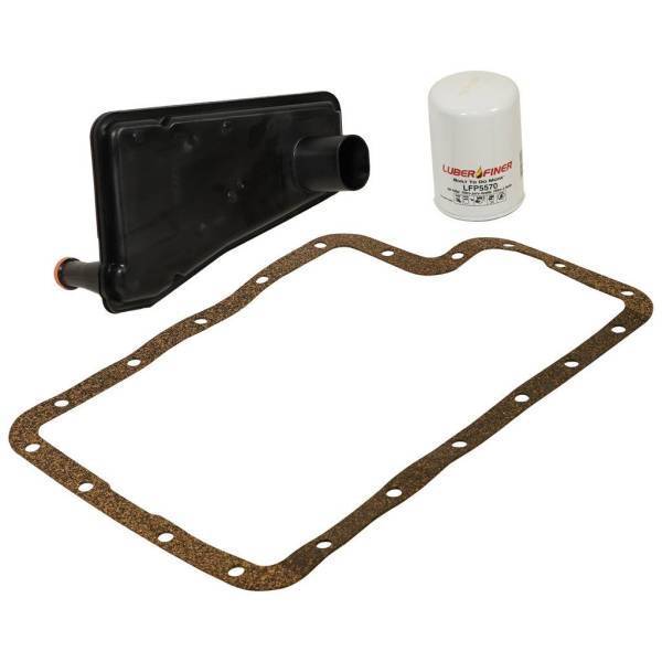 BD Diesel - BD Diesel Inline Transmission Filter Kit Incl. Pan Gasket/Deep Sump Filter/Auxiliary Spin-On Filter - 1064044