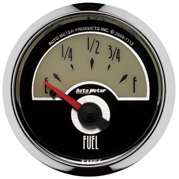 Autometer - AutoMeter GAUGE FUEL LEVEL 2 1/16in. 0OE TO 90OF ELEC CRUISER - 1113