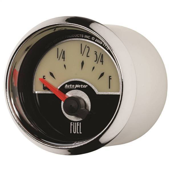 Autometer - AutoMeter GAUGE FUEL LEVEL 2 1/16in. 73OE TO 10OF ELEC CRUISER - 1115
