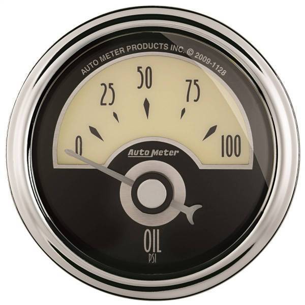 Autometer - AutoMeter GAUGE OIL PRESS 2 1/16in. 100PSI ELEC CRUISER AD - 1126