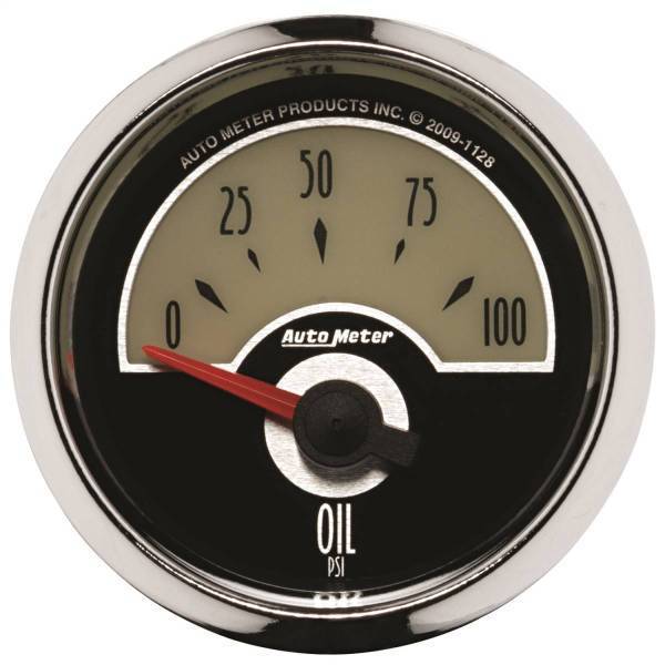 Autometer - AutoMeter GAUGE OIL PRESS 2 1/16in. 100PSI ELEC CRUISER - 1128
